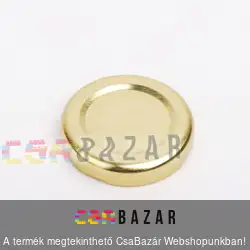 Befőttes üveg tető 43 mm
