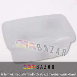 Műanyag ételszállító ételtároló doboz 0,5 L