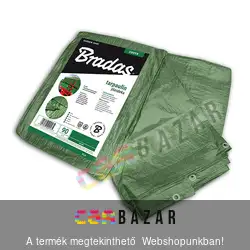 Takaróponyva 3x5 m 90gr/m2 zöld