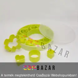 Süti forma szett 13 db-os