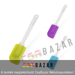 Szilikonos spatula krémlapát