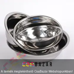 Inox keverőtál 32cm
