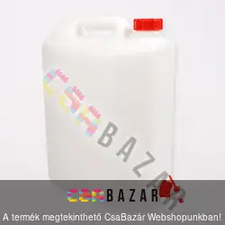 Kanna leeresztő csappal 10 L