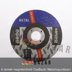 Vágókorong flexkorong fémre 125mm x 1.0mm