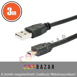 USB kábel, usb-micro usb 3m