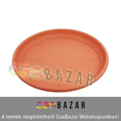 Virágcserép alátét 32cm-es terrakotta