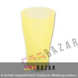 Műanyag pohár 4,5 dl