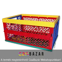 Összecsukható rekesz