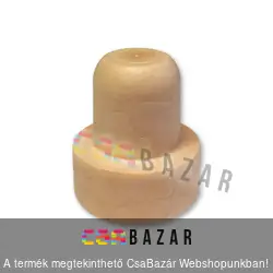 Műanyag dugó pálinkásüveghez 19,5 mm