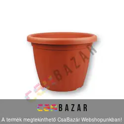 Virágcserép 30cm-es terrakotta