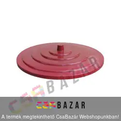 Szüretelőkád tető, dézsa tető 700 L-hez