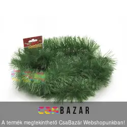 Fenyő girland - sötétzöld - 1,8m