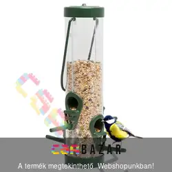 Madáretető műanyag