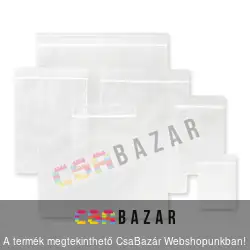 Símítózáras tasak 100db 60x80mm