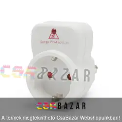 Túlfeszültség védő fali dugalj
