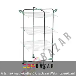 Emeletes ruhaszárító, 3 szintes, görgős - Colombo Alpina