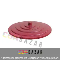 Szüretelőkád tető, dézsa tető 500 L-hez