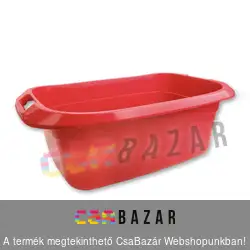 25 L-es szögletes kád