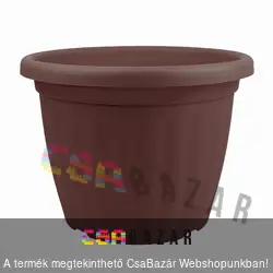 Virágcserép 50cm-es barna