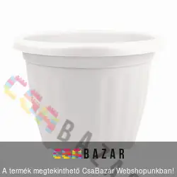 Virágcserép 50cm-es fehér