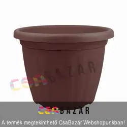 Virágcserép 40cm-es barna