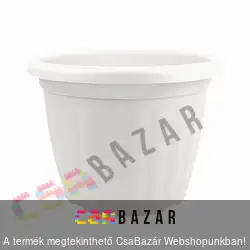 Virágcserép 40cm-es fehér