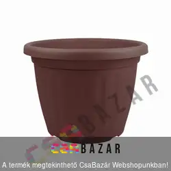 Virágcserép 35cm-es barna