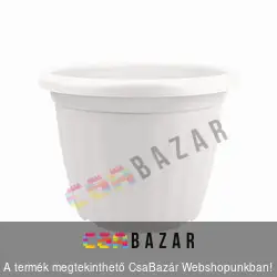 Virágcserép 35cm-es fehér