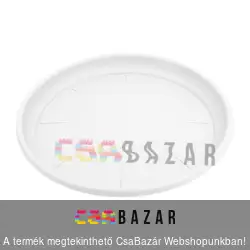 Virágcserép alátét 42cm-es fehér