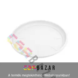 Virágcserép alátét 22cm-es fehér