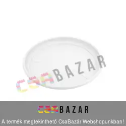 Virágcserép alátét 14cm-es fehér