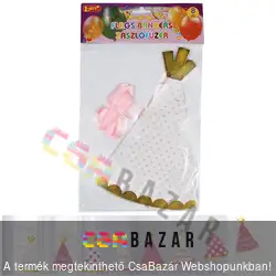 Zászlófüzér 8db-os rózsaszín