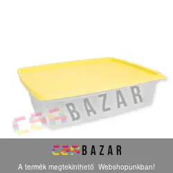 Műanyag ételtároló, ételszállító doboz 1,5 L