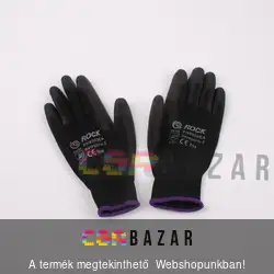 Gumírozott kerti kesztyű 11-es