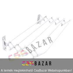 Fali ruhaszárító 80 cm-es