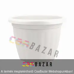 Virágcserép 45cm-es fehér