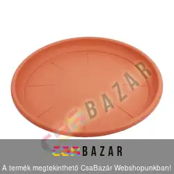 Virágcserép alátét 37cm-es terrakotta