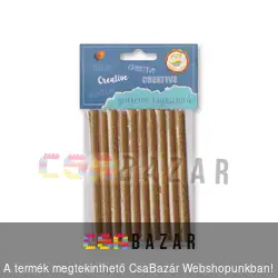 Ragasztórúd glitteres arany 10db/csomag