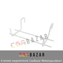 Balkonláda tartó fém - fehér