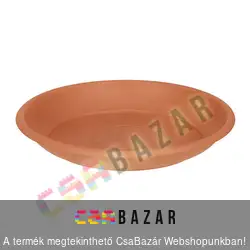 Óriás virágcserép alátét 58 cm-es terrakotta