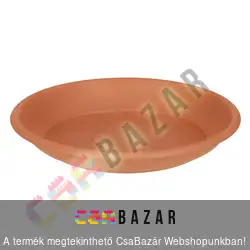 Óriás virágcserép alátét 68 cm-es terrakotta