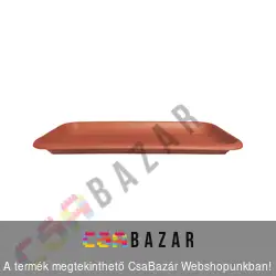 Óriás virágláda alátét 57 cm-es terrakotta