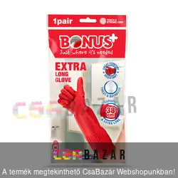Bonus extra hosszú gumikesztyű M