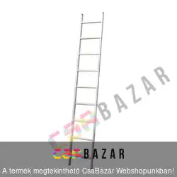 Alumínium támasztó létra 9 fokos