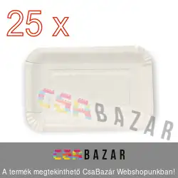 Kartontálca Cukrásztálca 110 x 170 mm 25 db/csomag