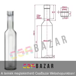 Pálinkás üveg 0,25 L