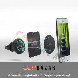 Autós tartó szellőzőrácsba - mágneses