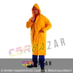 PVC esőkabát sárga hosszú XXXL-es méret