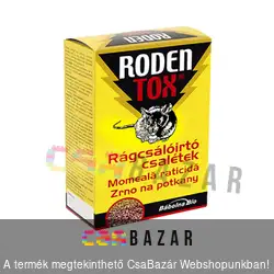 RODENTOX Rágcsálóirtó csalétek 3x50 gr