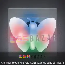 Színes LED irányfény - Pillangó